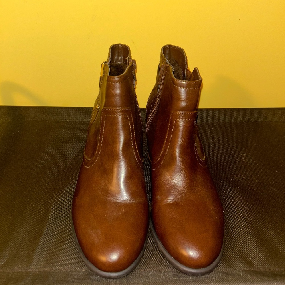 Unlisted Brown Leather Boots